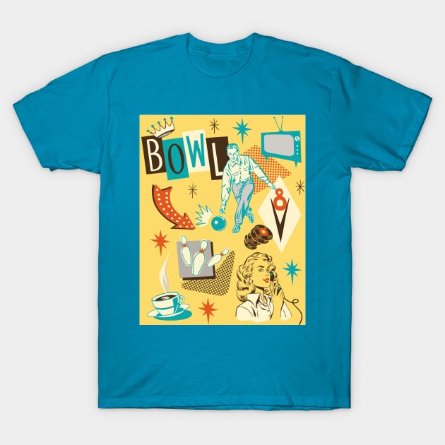 Bowl-a-Rama T-Shirt by Ruby Ritz